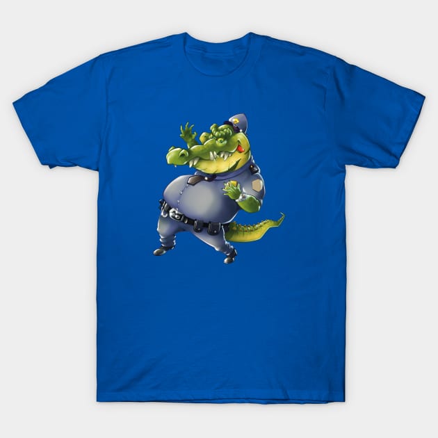 Crocodile T-Shirt by AlexartAV 